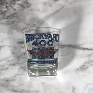 Vintage Racing Shot Glass